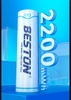 Combo 4 Pin Sạc AA 1.5V Li-ion Beston 2AN-60 2200mWh / 1460mAh (Trắng)