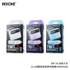 Pin dự phòng WEKOME WP-34 10000mAh USB QC 3.0 22.5W, TypeC PD 20W, Kèm 2 cáp sạc