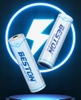 Bộ Box sạc nhanh kèm 4 pin AA 1.5V Li-ion Beston M7031 2200mWh / 1460mAh, Đèn báo thông minh