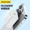 Bộ sạc nhanh Pisen TP-C29 TypeC to Lightning / TypeC to TypeC 30W hỗ trợ PD3.0 / QC4.0+ / FCP / ACP/ Protocol (Trắng)