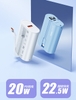 Pin dự phòng mini Remax RPP-572 10000mAh Kèm 2 cáp sạc nhanh Lightning 20W / TypeC Cable 22.5W