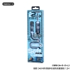 Cáp sạc đa năng 2in2 Remax CB18 USB-A / TypeC to TypeC và Lightning, Công suất 240W dài 1.2M (Xanh)
