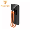 Pin dự phòng PHANTOM P52 20000mAh / P51 10000mAh TypeC PD 20W & USB-A QC 3.0 22.5W, Kèm 2 Cáp sạc ra