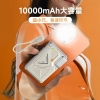 Pin dự phòng Không dây Remax CP-16 10000mAh Wireless 15W, TypeC và iPh PD 35W, USB-A 22.5W, Có phích cắm AC (Trắng)