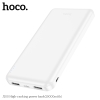 Pin sạc dự phòng Hoco J100 10000mAh max 2.1A tích hợp 2 Input typeC và microUSB