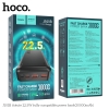 Pin dự phòng Hoco J101B 30000mAh USB QC 3.0 22.5W, TypeC PD 20W