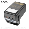 Pin dự phòng Hoco J110 60000mAh QC 22.5W và PD 20W, có đèn led siêu sáng (Đen)