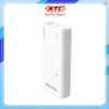 Pin sạc dự phòng Romoss PSL20 20000mAh 2 USB-A out 22.5W & TypeC PD 20W (Trắng)