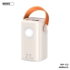 Pin dự phòng 27W REMAX RPP-123 60000mah sạc nhanh iPhone 15, tích hợp 2 đèn pin, typec IN OUT, hỗ trợ PD 27W QC 22.5W (2 màu)