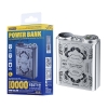 Pin dự phòng sạc nhanh iphone 15 Remax RPP-97 siêu nhỏ 10000mAh vỏ hợp kim loại - USB QC 22.5W typeC PD 20W (2 màu)