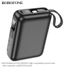 Pin dự phòng không dây Borofone BJ59 10000mAh TypeC PD 20W / Wireless Charge 15W / USB-A QC3.0 22.5W / Kèm 2 cáp TypeC 20W và Lightning 10W