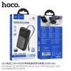Pin dự phòng Hoco Q41 20000mAh USB-A 22.5W, Cáp rút TypeC và USB-C PD 20W, Màn hình LCD báo pin