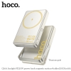 Pin dự phòng không dây Hoco Q36A 10000mAh Wireless Charge 15W, TypeC PD 20W, Kiêm giá đỡ