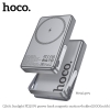 Pin dự phòng không dây Hoco Q36A 10000mAh Wireless Charge 15W, TypeC PD 20W, Kiêm giá đỡ