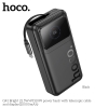 Pin dự phòng Hoco Q41 20000mAh USB-A 22.5W, Cáp rút TypeC và USB-C PD 20W, Màn hình LCD báo pin