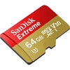 Thẻ nhớ MicroSDXC SanDisk Extreme 64GB U3 4K V30 R170MB/s W90MB/s (Vàng) Nhất Tín Computer