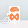 Pin dự phòng không dây Phantom P40 10000mAh sạc Wireless 15W / TypeC LN in 18W, out 20W, có phích cắm sạc