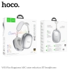 Tai Nghe Bluetooth chụp tai Hoco W55 Plus V5.4, Pin dùng 90H, Chống ồn chủ động ANC