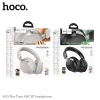 Tai Nghe Bluetooth chụp tai Hoco W53 Plus V5.4, Pin dùng 90H, Hỗ trợ khe thẻ nhớ, Chống ồn chủ động ANC