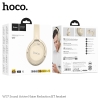 Tai Nghe Bluetooth chụp tai Hoco W37 V5.3, Pin dùng 46H, Chống ồn chủ động ANC