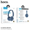 Tai Nghe Bluetooth chụp tai Hoco W66 V5.4, Pin dùng 32H, Thiết Kế nhỏ gọn