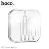 Tai nghe có dây chân Lightning Hoco M111 cho iPh 14 Seri trở xuống, Không cần bật Bluetooth, Hỗ trợ đàm thoại (Trắng)