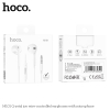 Tai nghe nhét tai Hoco M101 cổng 3.5 (Trắng)