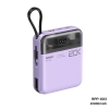 Pin dự phòng Remax RPP-603 20000mAh tích hợp 2 cáp sạc nhanh có sạc dòng thấp cho tai nghe AP - QC 22.5W và PD 20W (3 màu tuỳ chọn)