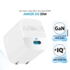 Cốc sạc ANKER 313 A2639 GEN 2 30W 1 cổng USB-C PiQ 3.0 tích hợp PD / PPS