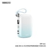 Pin dự phòng siêu gọn Remax RPP-652 10000mAh tích hợp 2 cáp sạc nhanh QC 22.5W và PD 20W - cổng typeC hỗ trợ in/out (4 màu tuỳ chọn)