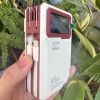 Sạc dự phòng kiêm bộ sạc tường 45W Wekome WP-88 15000mAh sạc siêu nhanh PD 45W QC 22.5W chân cắm 220V - LCD báo dòng sạc (2 màu)