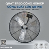 Quạt treo tường công nghiệp công suất lớn QBTVN-600 ( Sải cánh 600mm)