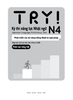 Try! Thi Năng Lực Nhật Ngữ N4 - Phát Triển Các Kỹ Năng Tiếng Nhật Từ Ngữ Pháp (Phiên Bản Tiếng Việt)