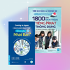 COMBO 1800 câu đàm thoại tiếng Nhật thông dung + Cẩm nang giao tiếp khám phá Nhật Bản