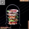 Kệ inox 304 - buffe - phong cách hàn quốc-  DCB10032