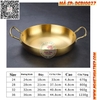 Nồi Khô Đáy Phẳng Inox Cao Cấp DCB10027