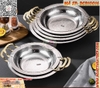 Dụng Cụ Bếp  Nồi Khô họa tiết búa siêu dày thép không rỉ  DCB10016