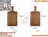 Khay gỗ đựng món ăn KG10022