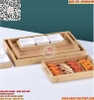 Khay gỗ đựng món ăn KG10019