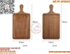 Khay gỗ đựng món ăn KG10022