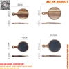 Khay, Đĩa gỗ bít tết gia dụng KG10027