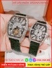 dong-ho-cap-doi-davena-automatic-mat-oval-full-da-swarovski-day-da-xanh-la-timesstore-vn