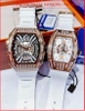 dong-ho-cap-doi-hanboro-automatic-dinh-da-rose-gold-silicone-trang-timesstore-vn