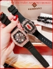dong-ho-cap-doi-hanboro-automatic-full-da-swarovski-day-silicone-den-timesstore