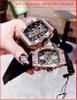 dong-ho-cap-doi-hanboro-automatic-mat-oval-day-silicone-timesstore-vn