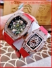 dong-ho-cap-doi-hanboro-automatic-mat-oval-rose-gold-day-silicone-do-timesstore
