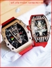 dong-ho-cap-doi-hanboro-automatic-mat-oval-rose-gold-lo-may-day-silicone-do-chinh-hang-dep-timesstore-vn