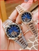 dong-ho-cap-doi-hanboro-automatic-mat-xanh-day-demi-rose-gold-timesstore-vn