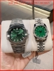 dong-ho-cap-doi-hanboro-automatic-mat-xanh-la-day-kim-loai-timesstore-vn