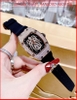 dong-ho-cap-doi-hanboro-mat-nhen-full-da-rose-gold-day-silicone-timesstore-vn